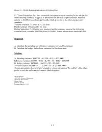 Accounting Chapter 11 4 Tyrant Enterprises Inc Uses Standard Cost