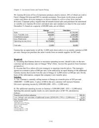 Accounting Chapter 13 4 Gamma Division Fava Corporation Produces Electric