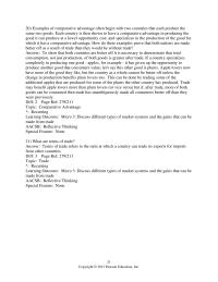 Chapter 9d 2 Examples of comparative advantage often begin with two countries
