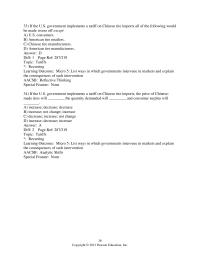 Chapter 9d 3 If the U.S. government implements a tariff on Chinese tire