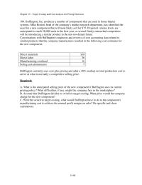 Accounting Chapter 15 4 The Following Questions Explore The Relationships