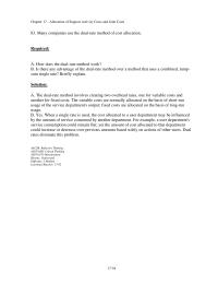 Accounting Chapter 17 4 Many Companies Use The Dual rate Method