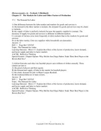 Chapter 17d 1 Table 171 Shows The Relationship Between The