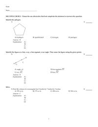 Chapter 8 When two lines intersect, four angles are formed