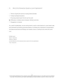 International Business Chapter 1 2 Which The Following Has Reduced Result