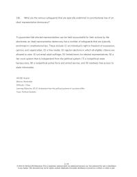 International Business Chapter 2 7 What are the various safeguards that are typically enshrined&nbsp;