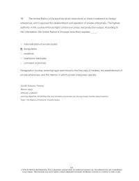 International Business Chapter 3 4 The United Nation Zorwaya Has Strict