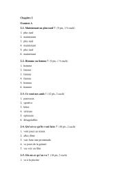 Chapter 2 You may have to change the spelling of some adjectives