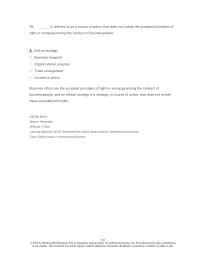 International Business Chapter 5 2 Referred Course Action That Does