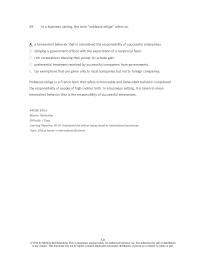International Business Chapter 5 3 Business Setting The Term Noblesse Oblige