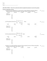 Chapter 16 1 Suppose Uniformly Distributed Over The Interval