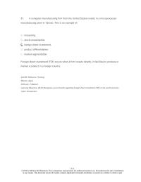 International Business Chapter 8 2 Computer Manufacturing Firm From The United