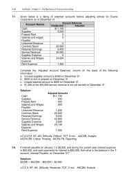 Chapter 4 3 Given Below Listing Selected Accounts Before