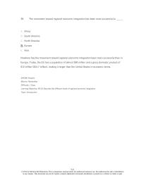 International Business Chapter 9 2 The Movement Toward Regional Economic Integration