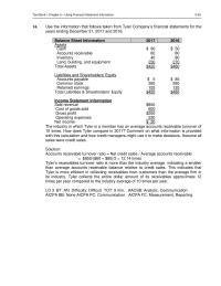Chapter 5 3 shares of stock were outstanding. net income was reported