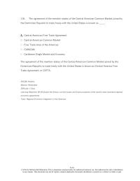 International Business Chapter 9 6 The Agreement The Member states The Central