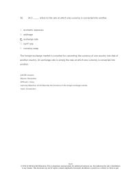 International Business Chapter 10 2 An Refers The Rate Which