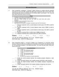 Chapter 8 2 Each Transaction Numbered Through Below Involves Equity