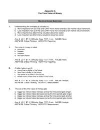 Appendix A Cash payments of equal amounts, made at the beginning of each period