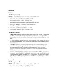 Chapter 11 Complete the sentences with the logical form of the verb in parentheses