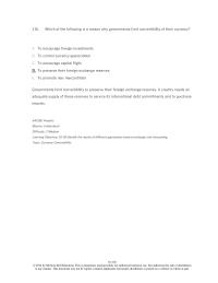 International Business Chapter 10 6 Which The Following Reason Why Governments