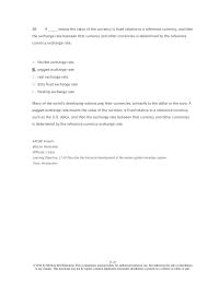 International Business Chapter 11 2 Means The Value The Currency