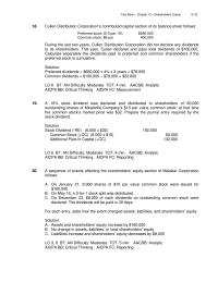 Chapter 12 3 Sequence Events Affecting The Shareholders Equity