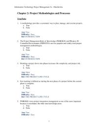 Chapter 2 Plan Project The Projects Goal Provides Direction