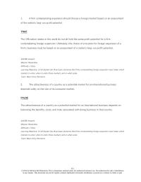 International Business Chapter 13 1 Which The Following The First Basic