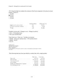 Chapter 2 5 Using The High low Method The Estimate