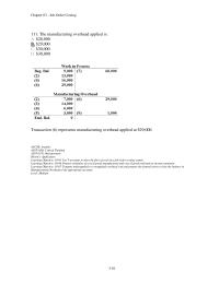 Chapter 3 5 The Manufacturing Overhead Applied Is 28000