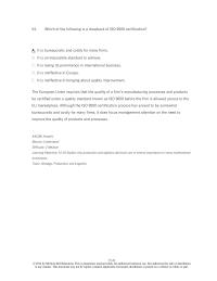International Business Chapter 15 3 Which The Following Drawback Iso 9000