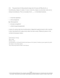 International Business Chapter 15 6 The Government Lithaya Placed Large Order