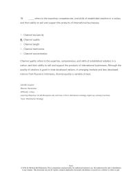 International Business Chapter 16 4 Refers The Expertise Competencies And