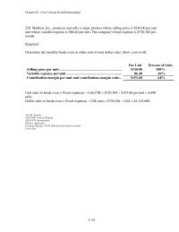 Chapter 5 11 Mitzel Corporation Has Provided Its Contribution
