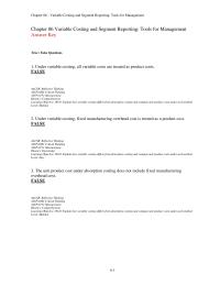 Chapter 6 1 Segment Reporting Tools For Management27 Portion The