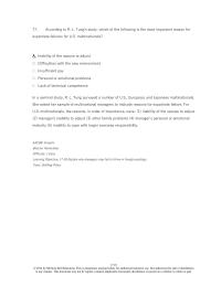 International Business Chapter 17 4 According Tung’s Study Which The Following
