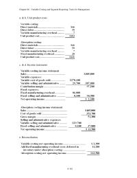 Chapter 6 9 Variable Costing And Segment Reporting Tools