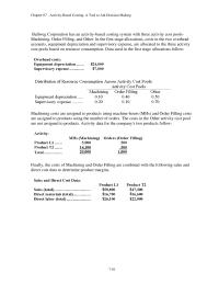 Chapter 7 5 what is the overhead cost assigned to product