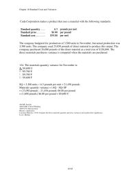 Chapter 10 5 the standard variable overhead rate per machine setup is