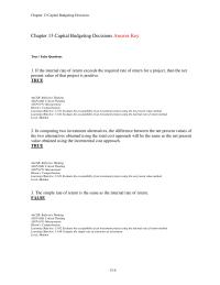 Chapter 13 1 Objective 1305 Determine The Payback Period For