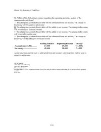 Chapter 14 5 Which The Following Correct Regarding The