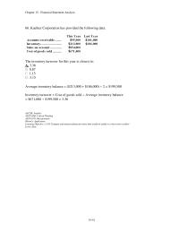Chapter 15 3 Kaelker Corporation Has Provided The Following
