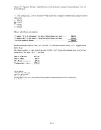 Chapter 7b 2 The Unit Product Cost Product V47q