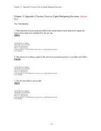 Chapter 13c 1 Equipment Selection Capital Budgeting Decision Which The