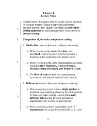 Chapter 4 Homework Learning Objective Compute The Equivalent Units Production