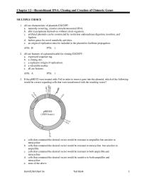 Chapter 12 DNA Into Smaller Fragments Permit Greater Efficiency