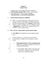 Chapter 7 Homework The Lengthy List Activities That Emerges From