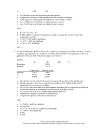 Chapter 13 2 test to see if there is a significant relationship between