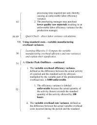 Chapter 10 Homework Predetermined Overhead Rates The Predetermined Overhead Rate